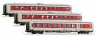 79016 LS Models Set of 3 Passenger cars City Night Line